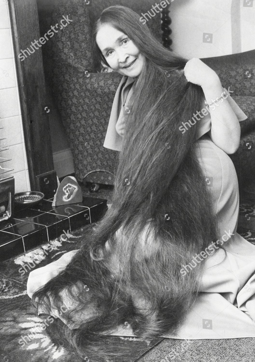 When Nurse Irena Godyn Called Hairdressers Shampoo Editorial Stock