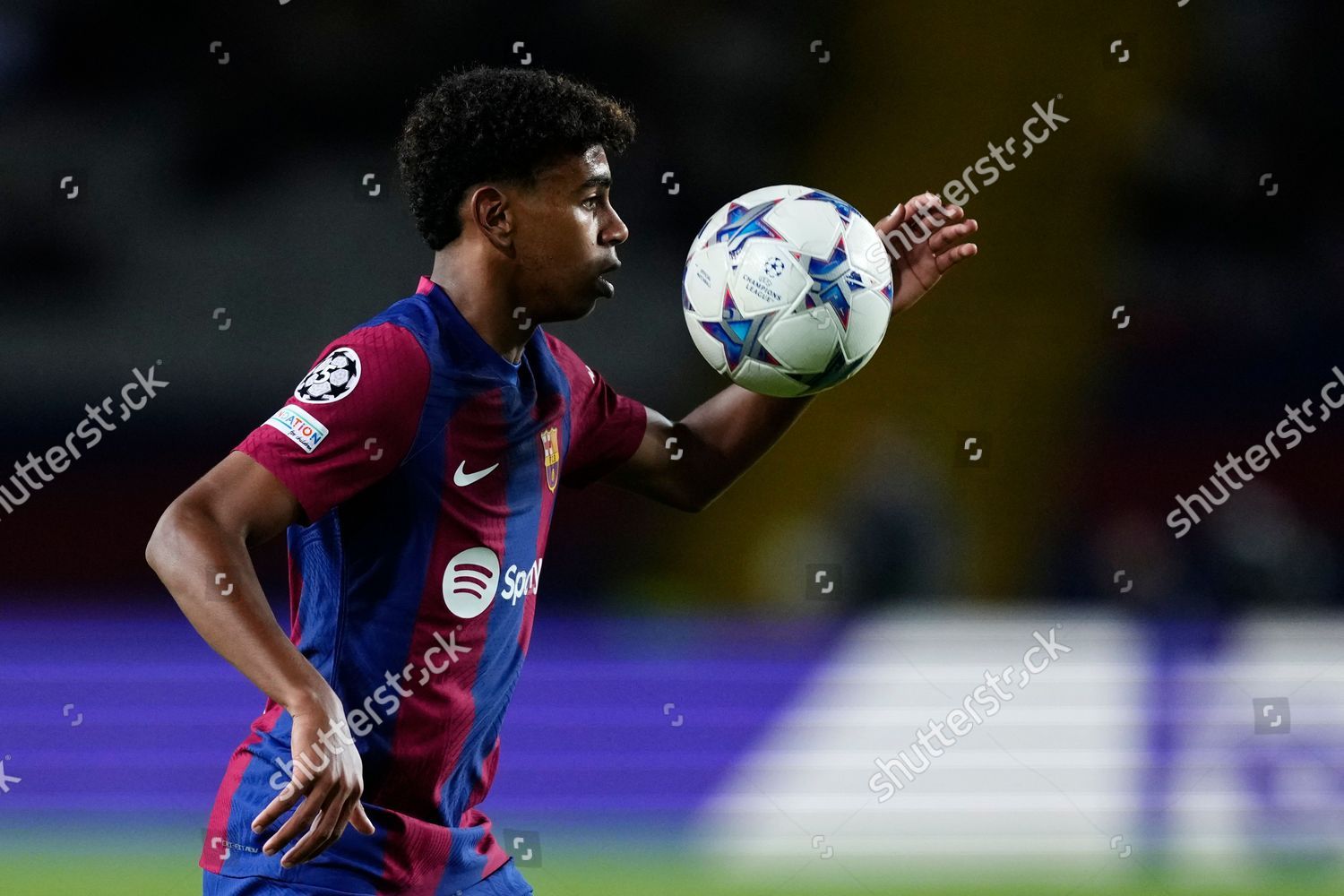Lamine Yamal Right Winger Barcelona Spain Editorial Stock Photo - Stock