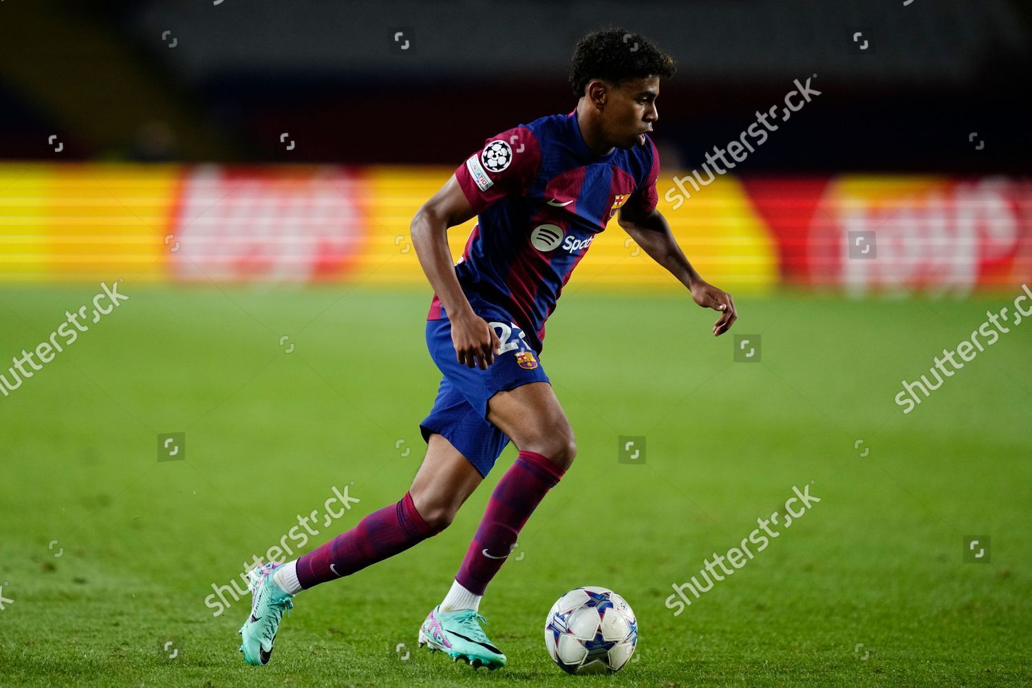 Lamine Yamal Right Winger Barcelona Spain Editorial Stock Photo - Stock