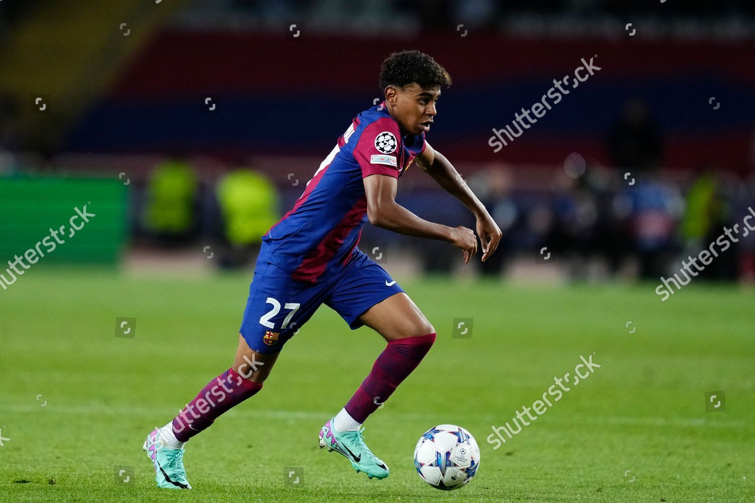 Lamine Yamal Right Winger Barcelona Spain Editorial Stock Photo - Stock