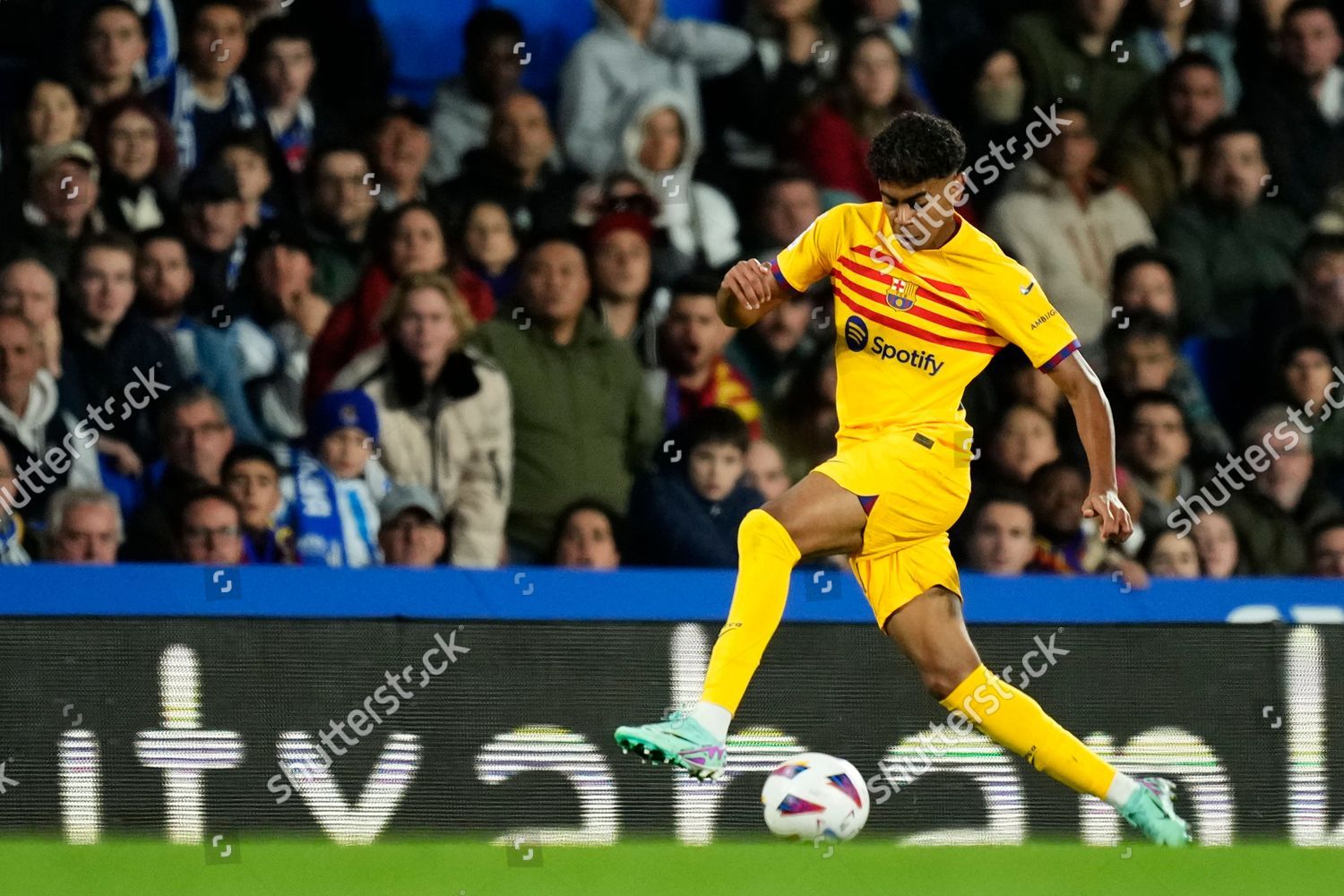 Lamine Yamal Right Winger Barcelona Spain Editorial Stock Photo - Stock