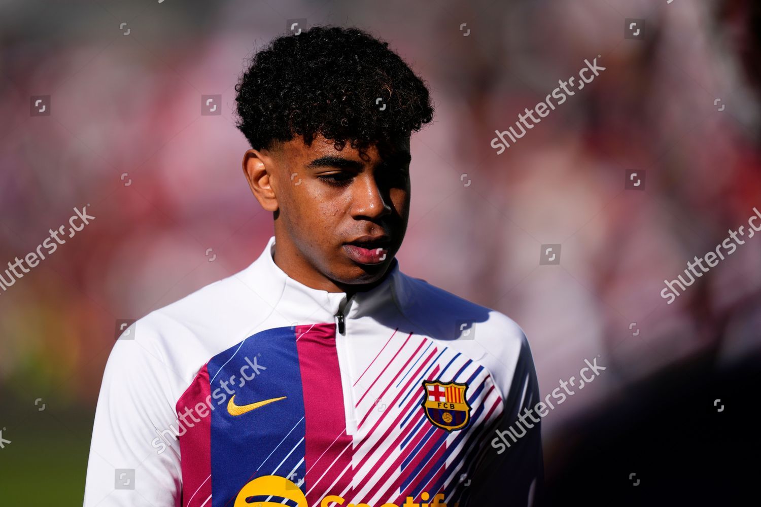 Lamine Yamal Right Winger Barcelona Spain Editorial Stock Photo - Stock