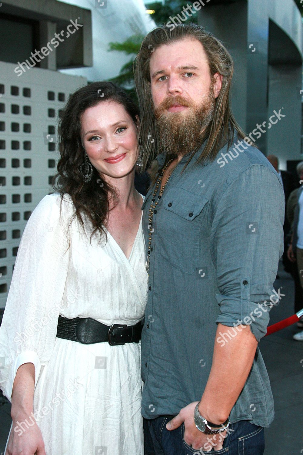 Ryan Hurst Wife Molly Cookson Editorial Stock Photo Stock Image