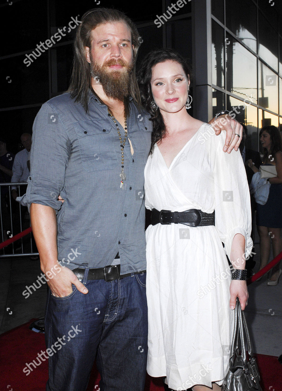 Ryan Hurst Wife Molly Cookson Editorial Stock Photo - Stock Image
