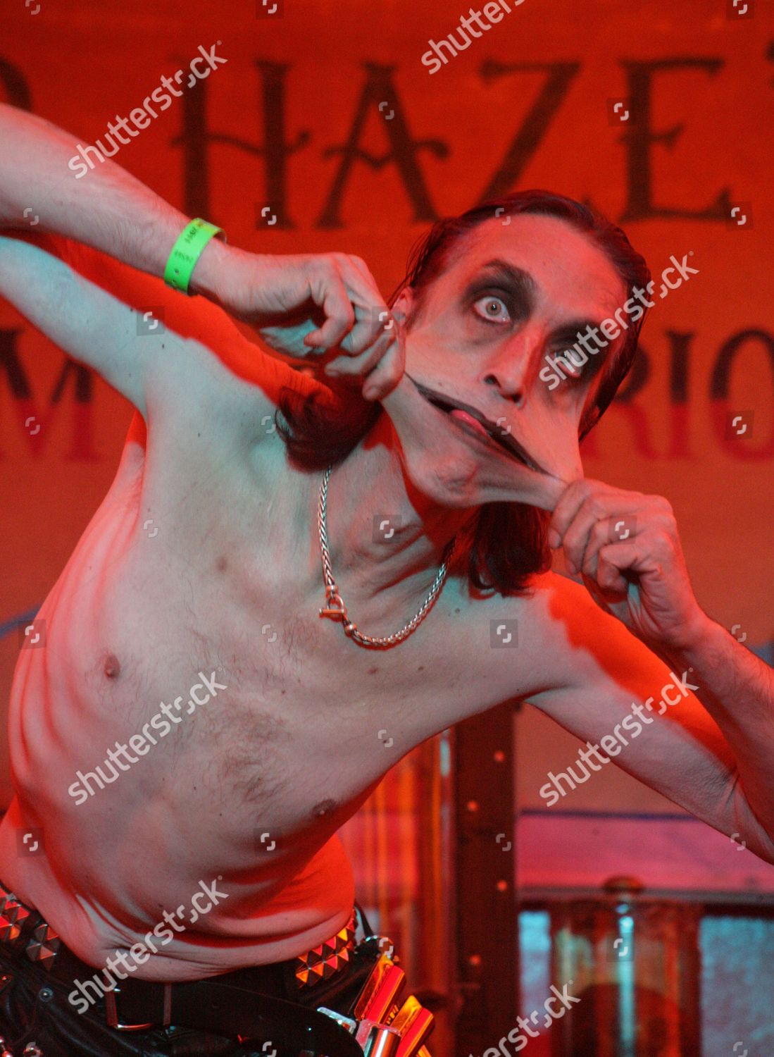 Gary Stretch Circus Horrors Freak Show Editorial Stock Photo Stock