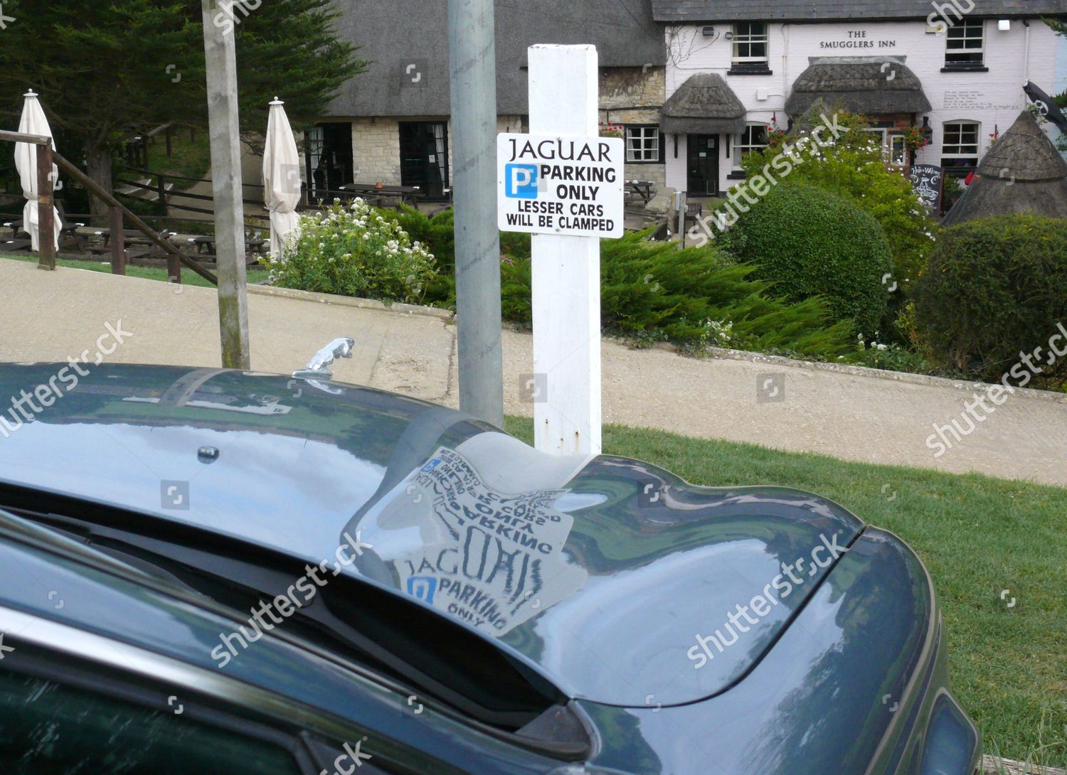 Jaguar Parking Only Sign