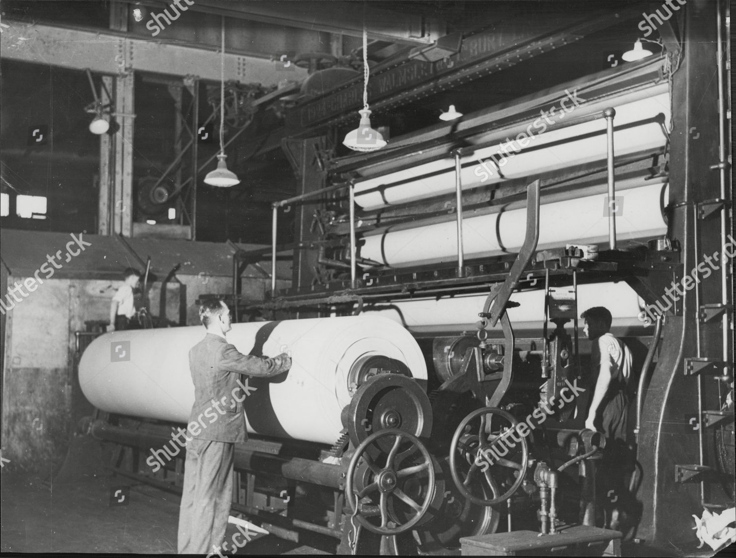 Papermaking Empire Paper Mills Greenhithe Kent Editorial Stock Photo ...