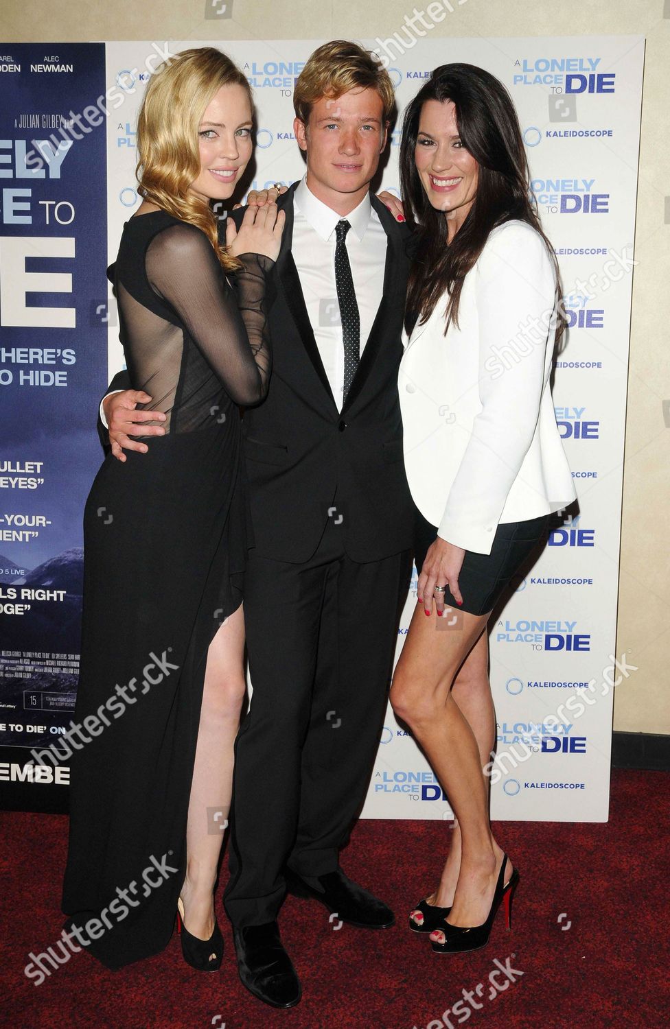 Melissa George Ed Speleers Kate Magowan Redaktionelles Stockfoto Stockbild Shutterstock