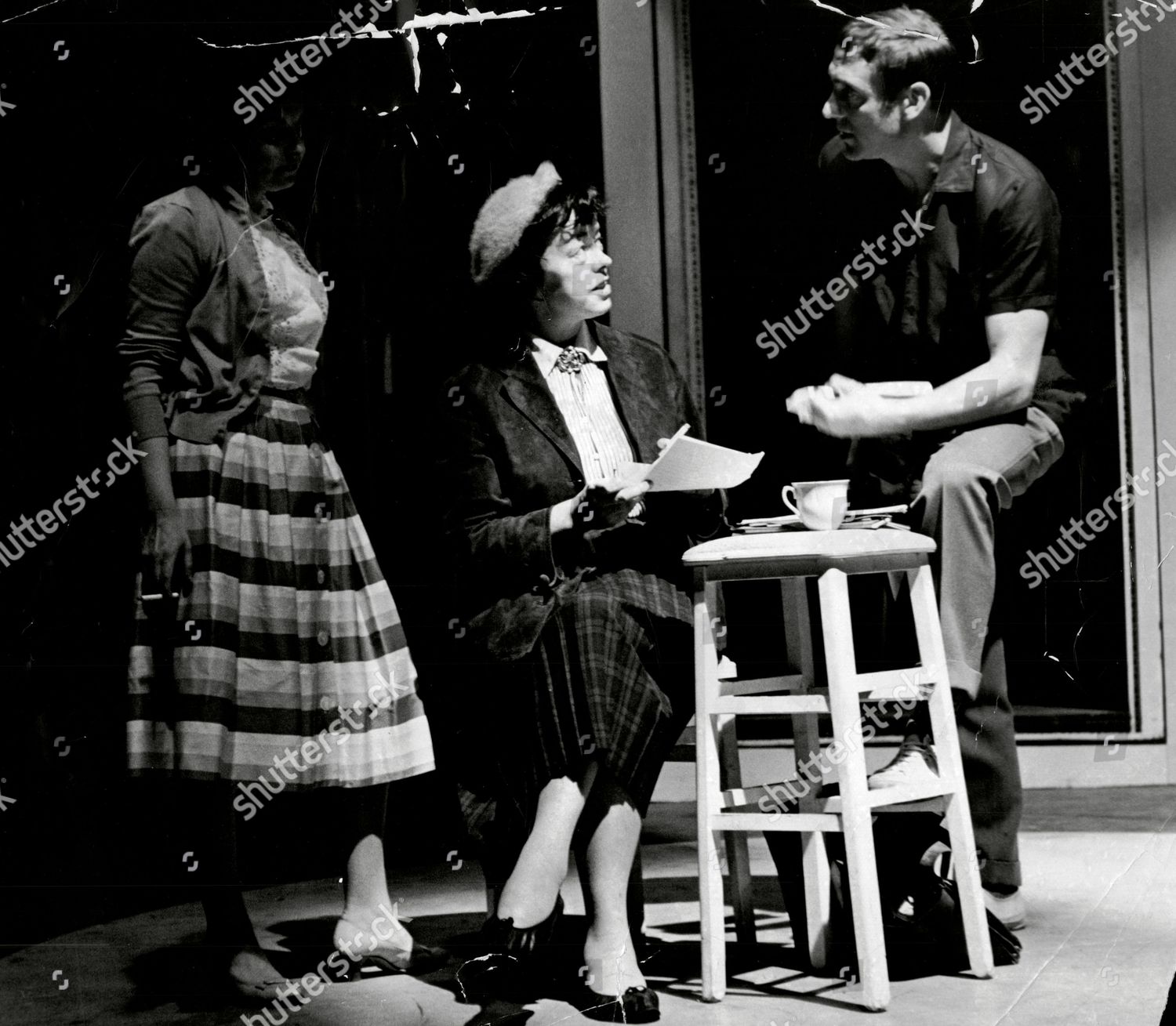 Miss Joan Littlewood Seen Here Theatre Editorial Stock Photo Stock