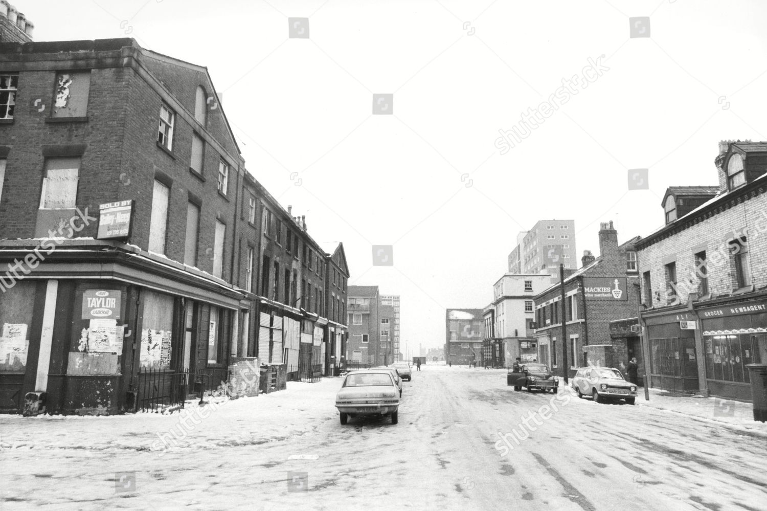 Upper Stanhope Street Toxteth Liverpool Editorial Stock Photo Stock