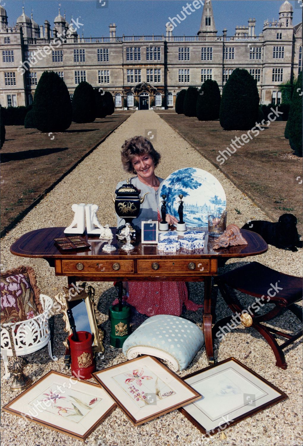 Lady Victoria Leatham Burghley House Pictured There Editorial