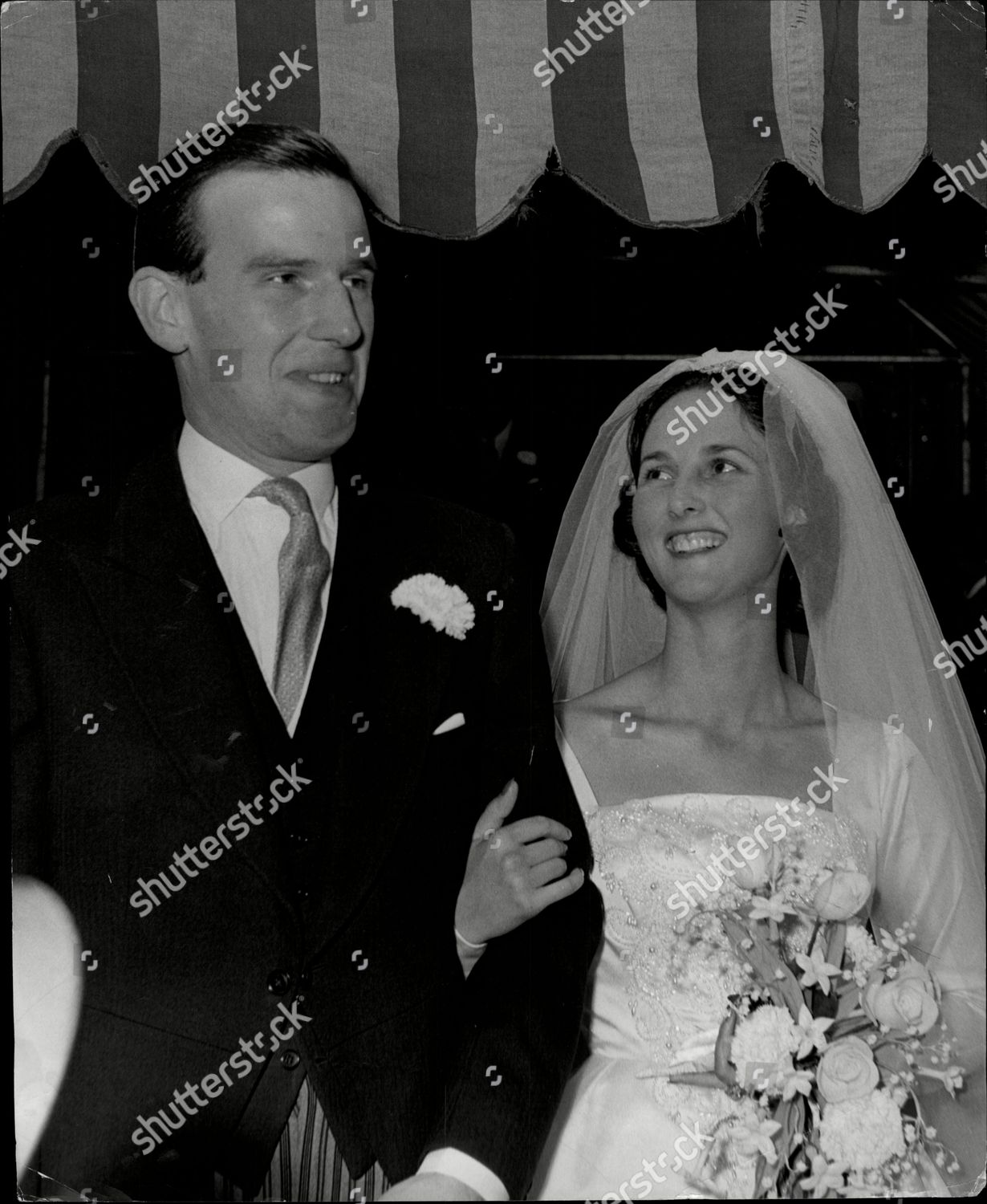 Wedding Miss Diana Morley Kennerley Mr Editorial Stock Photo - Stock ...