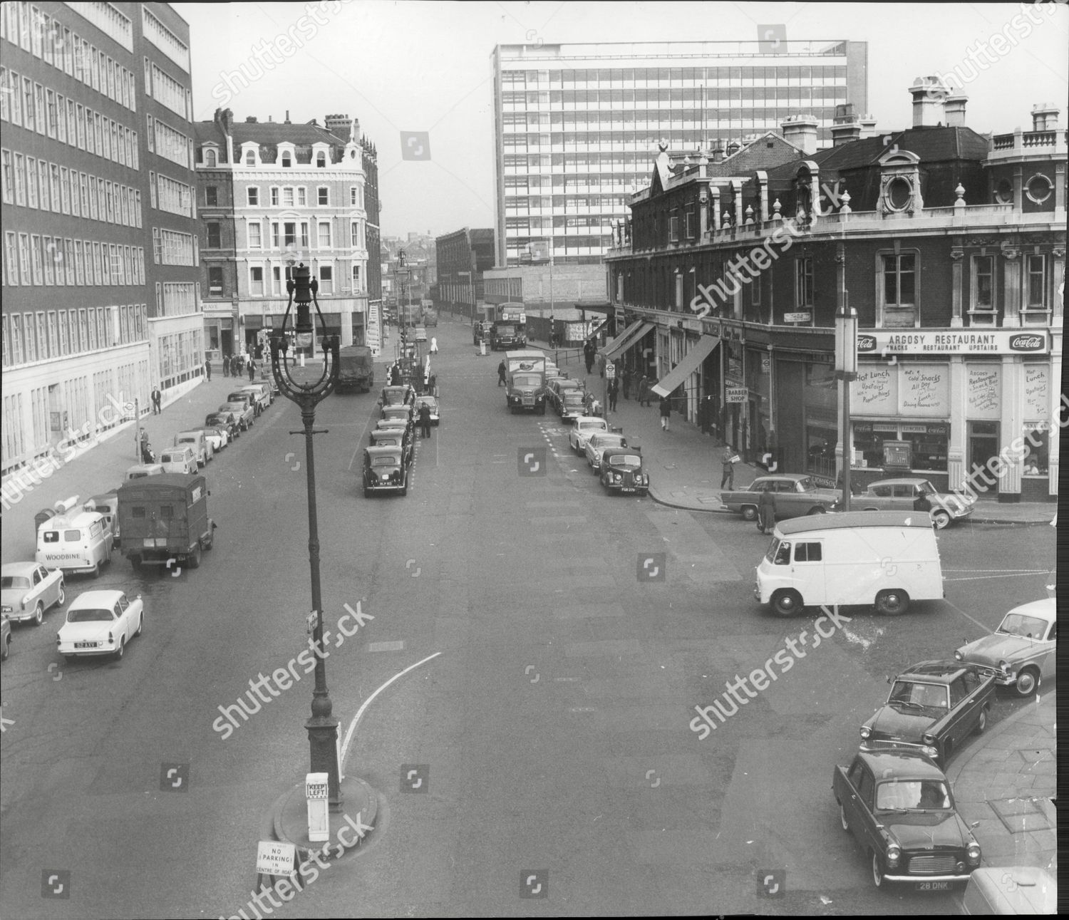 Farringdon Street London 1962 Editorial Stock Photo Stock Image