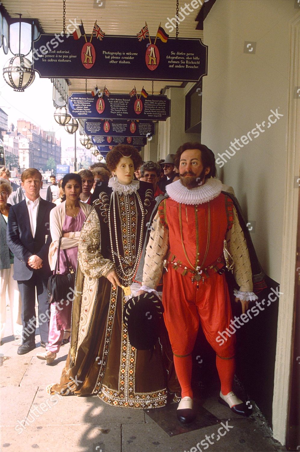 Sir Francis Drake Queen Elizabeth Waxworks Editorial Stock Photo Stock Image Shutterstock