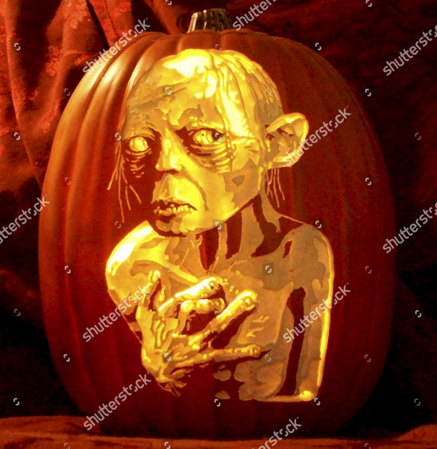 lord of the rings pumpkin