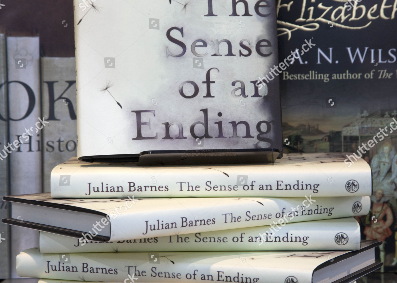 The Sense Ending By Julian Barnes Editorial Stock Photo Stock