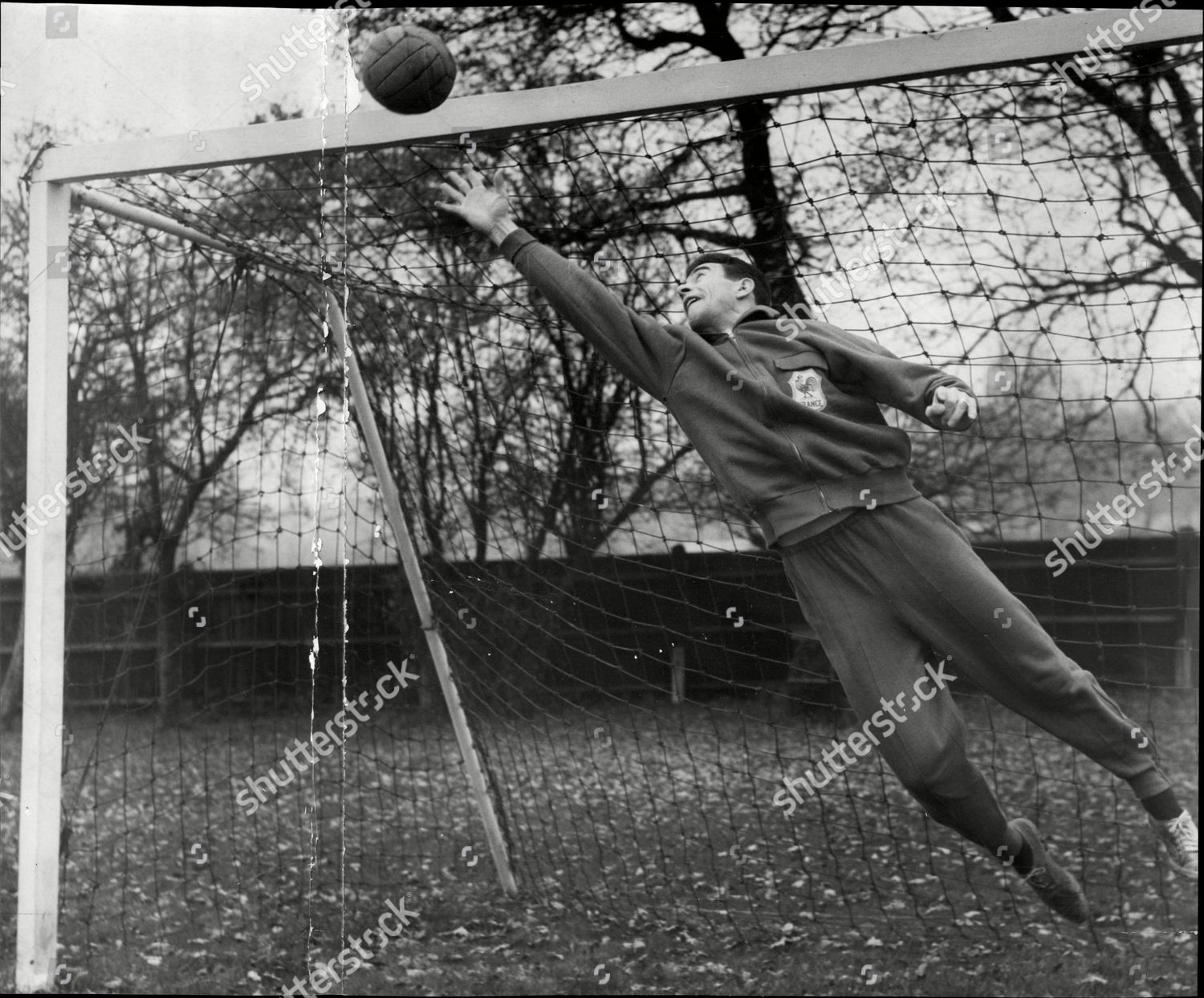 New Goal Keeper France Claude Abbes Editorial Stock Photo Stock Image