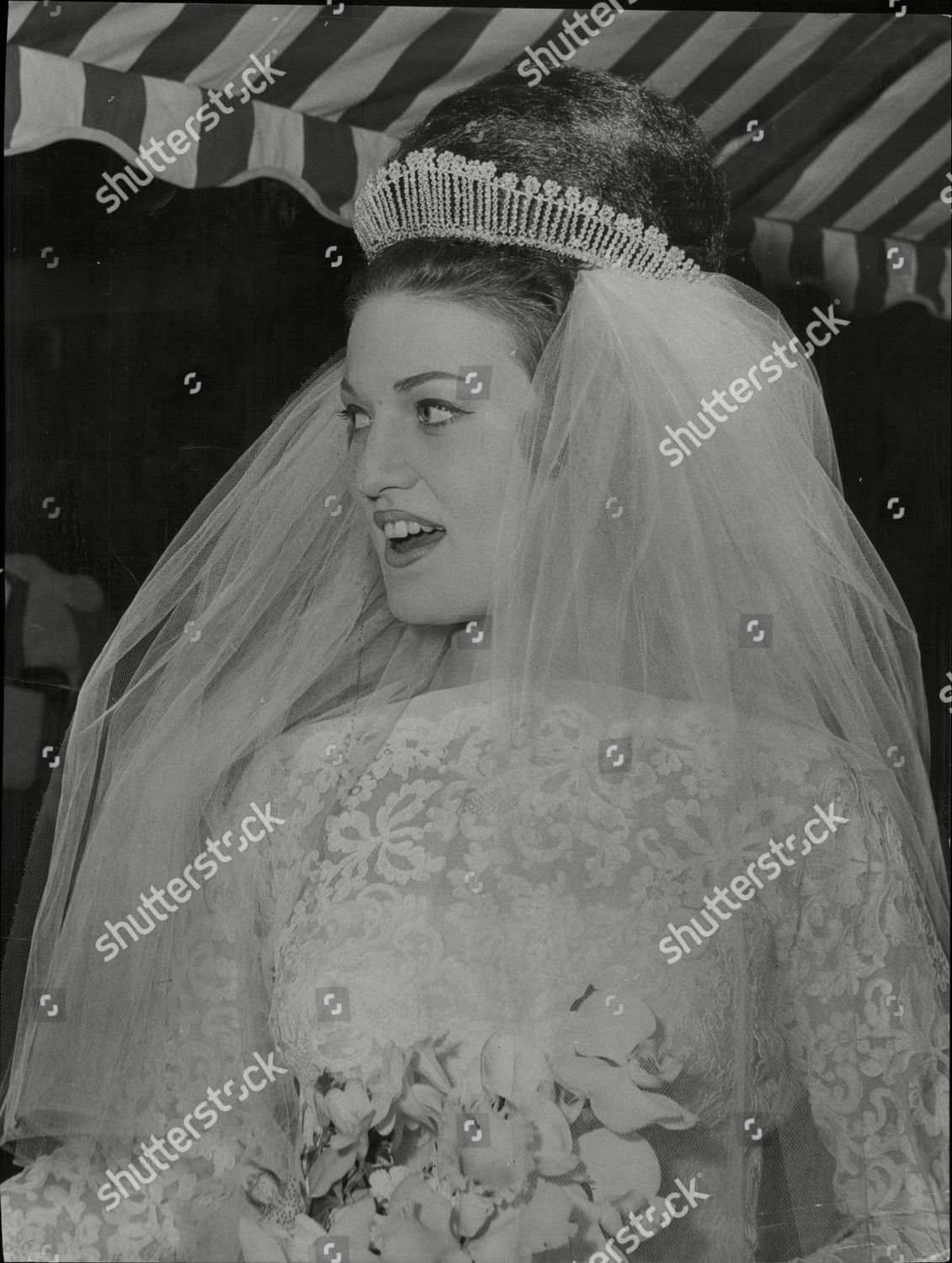 Rosemary Evanjones Debutante Wedding Dress On Day Editorial Stock