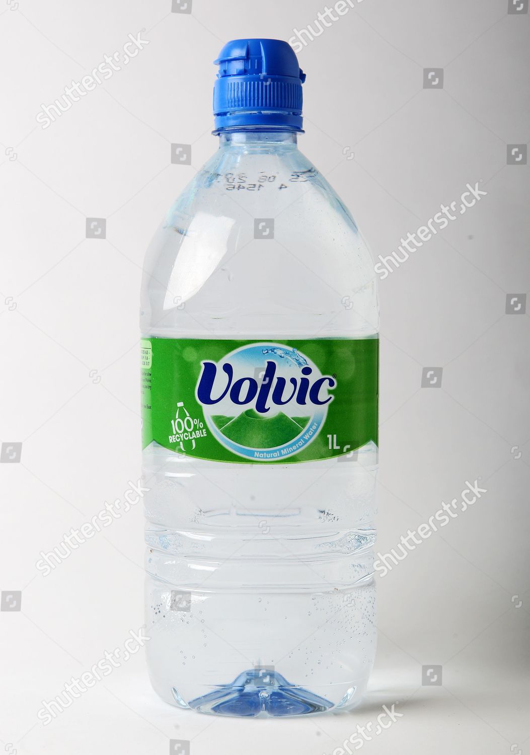 1 Litre Bottle Volvic Water Editorial Stock Photo - Stock Image ...