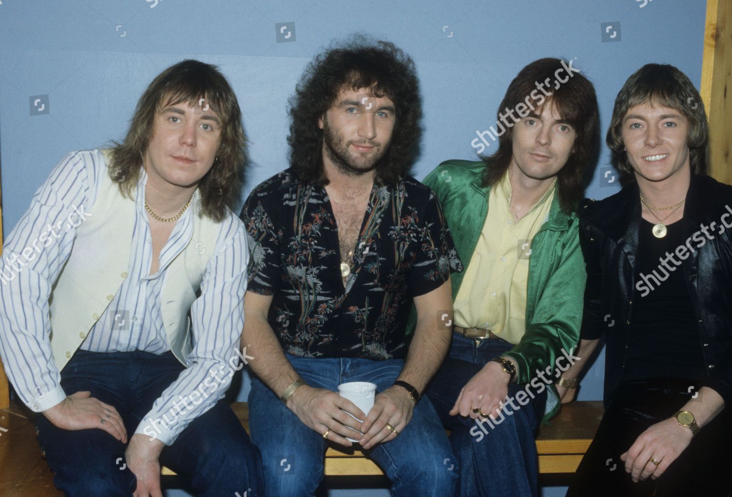 SMOKIE English pop group with lead singer Chris Norman about 1977