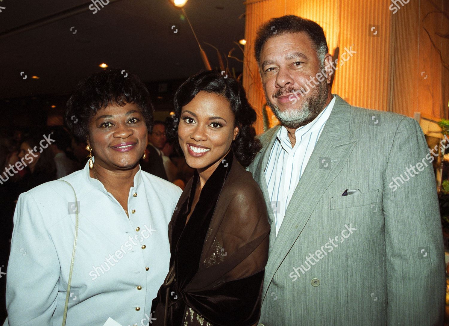 Lela Rochon Her Parents Zelma Samuel Staples Editorial Stock Photo Stock Image Shutterstock