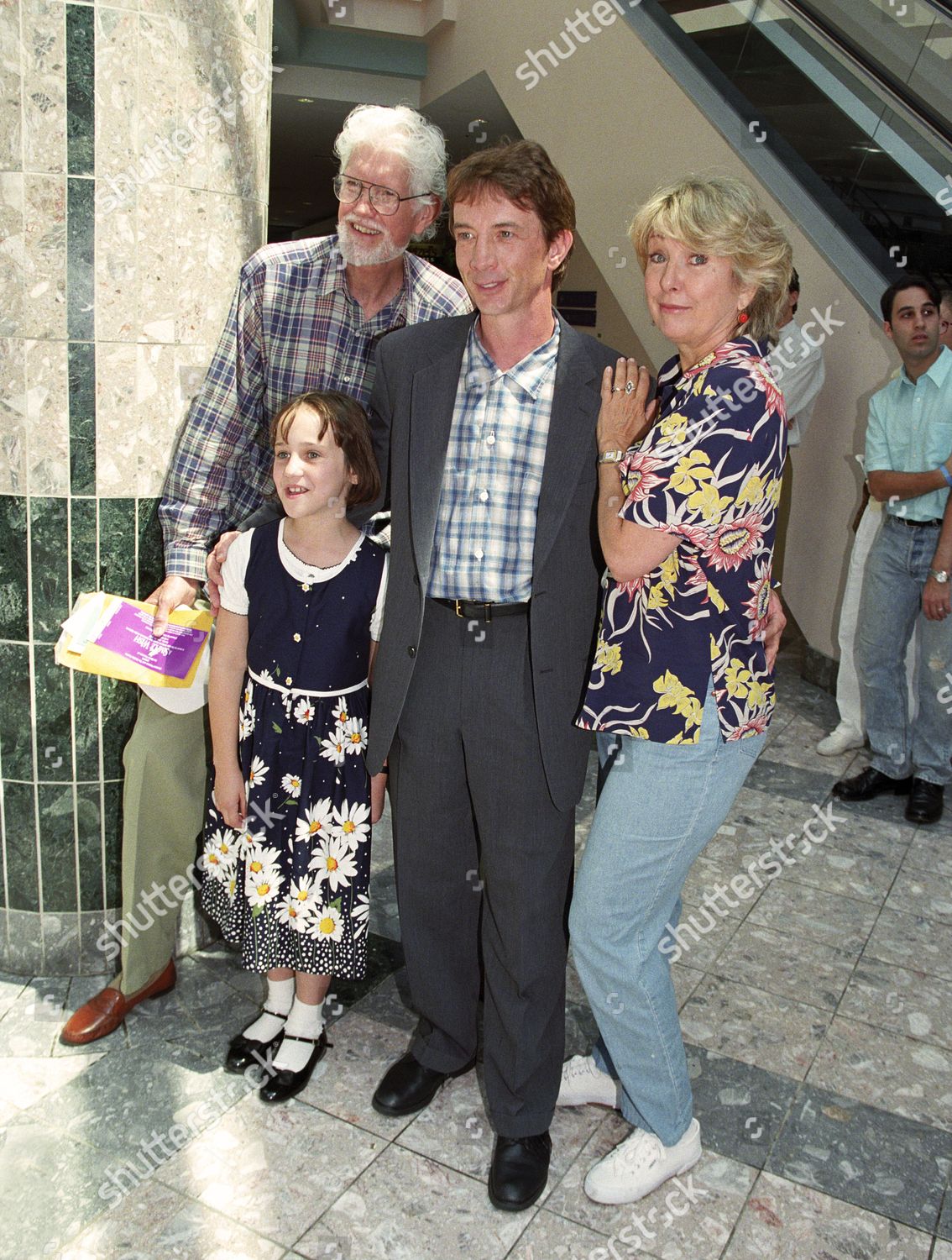 Michael Ritchie Mara Wilson Martin Short Teri Redaktionelles Stockfoto Stockbild Shutterstock