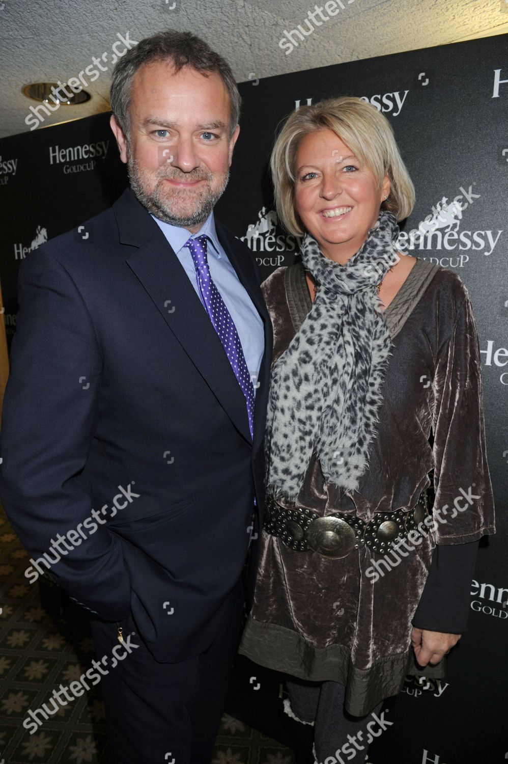 Hugh Bonneville Wife Lulu Evans Editorial Stock Photo - Stock Image ...