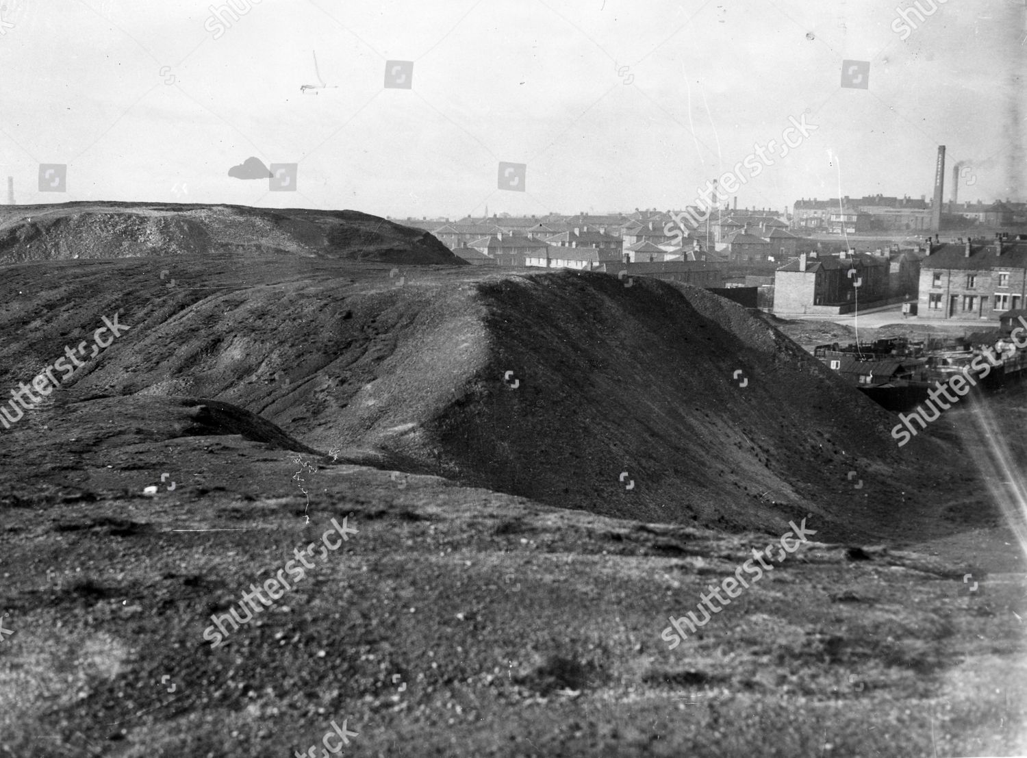 Derelict Pit Hills Slag Heaps On Editorial Stock Photo - Stock Image ...