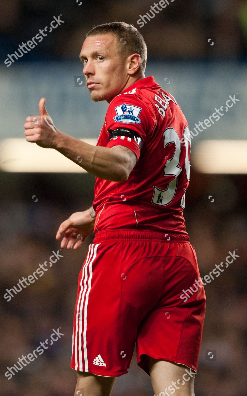 Craig Bellamy Liverpool Wearing Black Armband Commemorate Editorial Stock Photo Stock Image Shutterstock