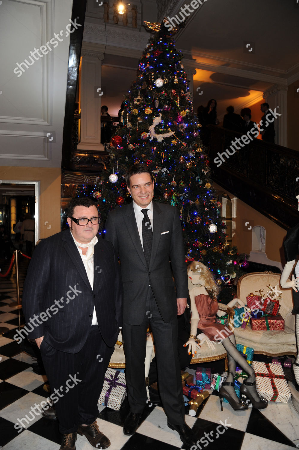 Alber Elbaz Thomas Kochs General Manager Claridges Editorial Stock Photo Stock Image Shutterstock