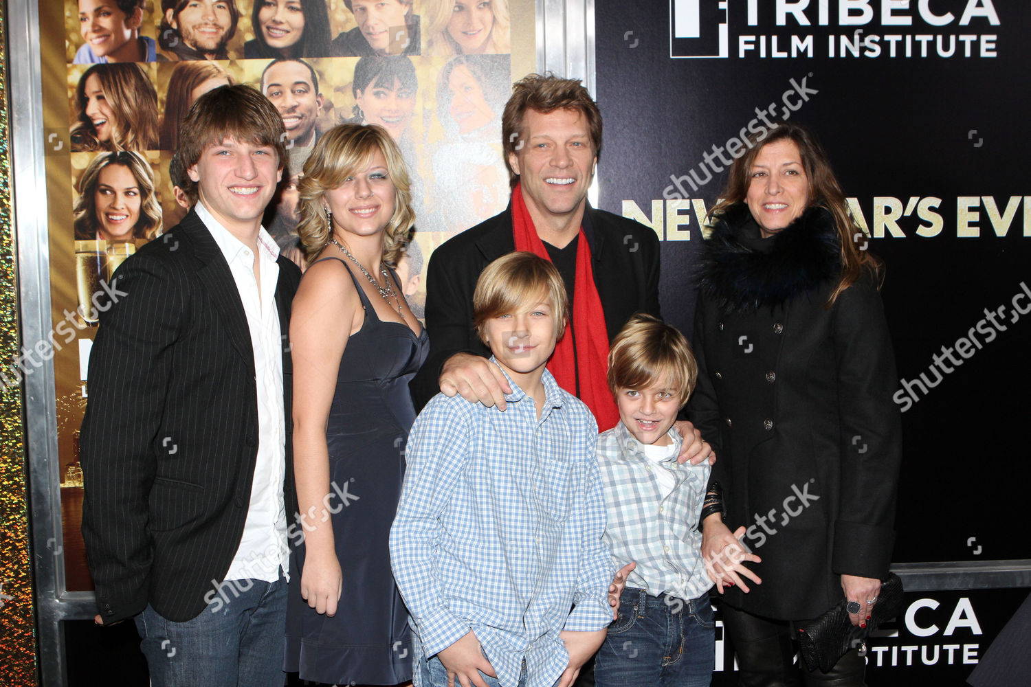 Jon Bon Jovi His Family Editorial Stock Photo - Stock Image | Shutterstock