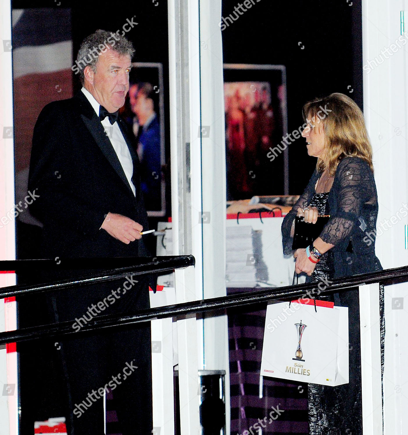 Jeremy Clarkson Wife Frances Cain Editorial Stock Photo - Stock Image