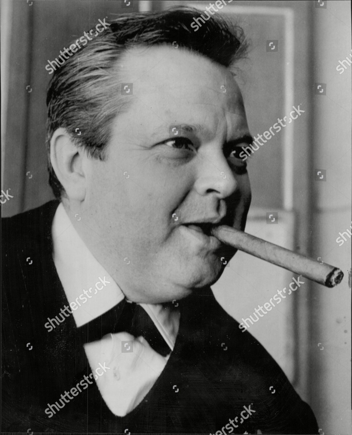 Orson Welles Actor Director Cigar 1960 Editorial Stock Photo - Stock ...