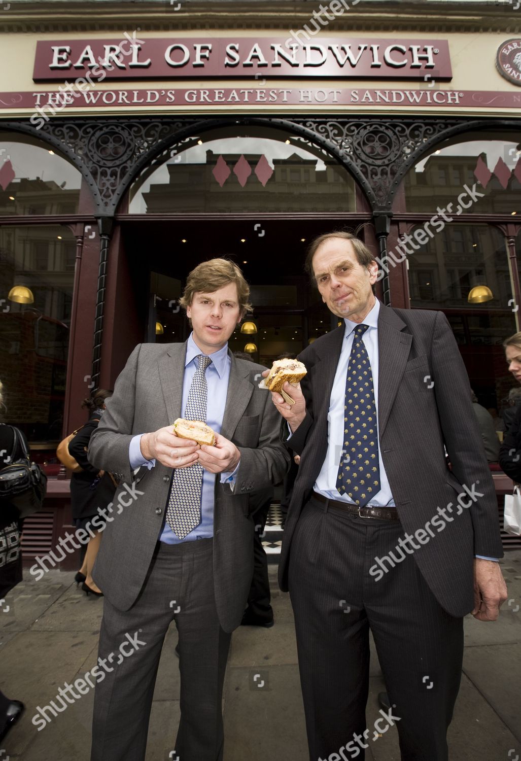 John Montagu 11th Earl Sandwich His Editorial Stock Photo Stock Image