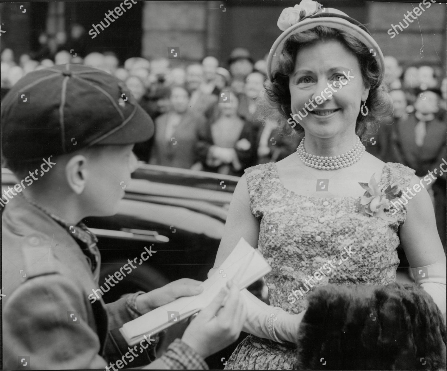 Molly Weir Actress Arrives Wedding Barbara Editorial Stock Photo ...