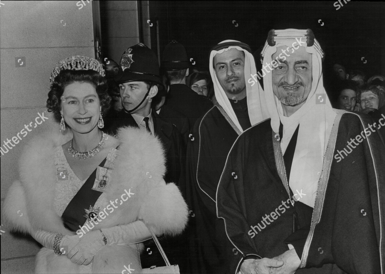 King Faisal Saudi Arabia Queen Elizabeth Editorial Stock Photo - Stock ...