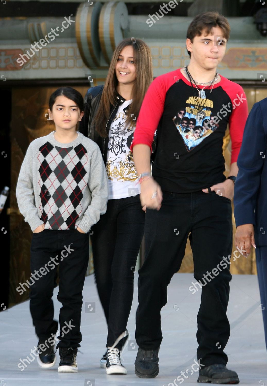 Prince Michael Jackson Ii Paris Jackson Editorial Stock Photo Stock