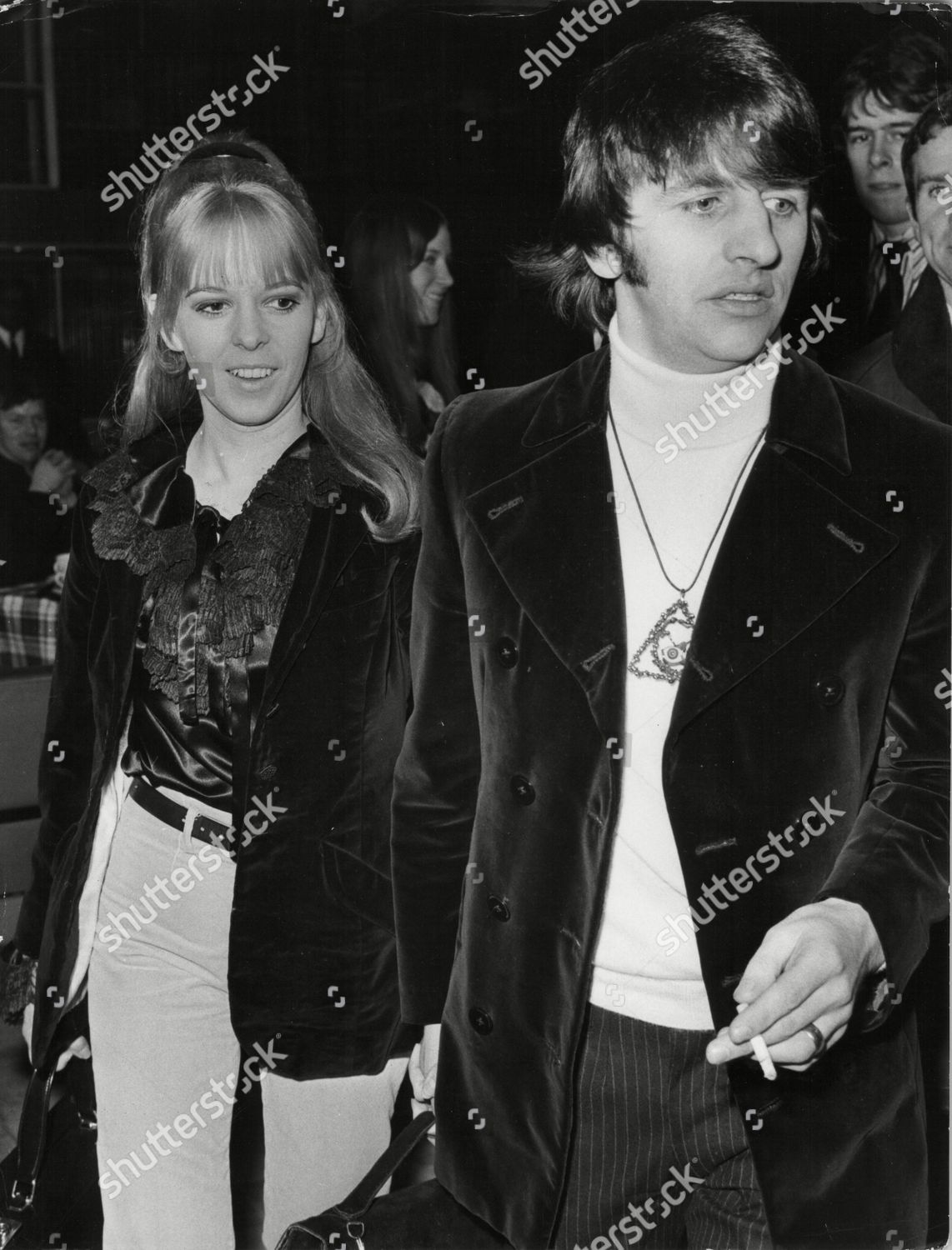 Beatle Ringo Starr Wife Maureen Starkey Editorial Stock Photo - Stock ...