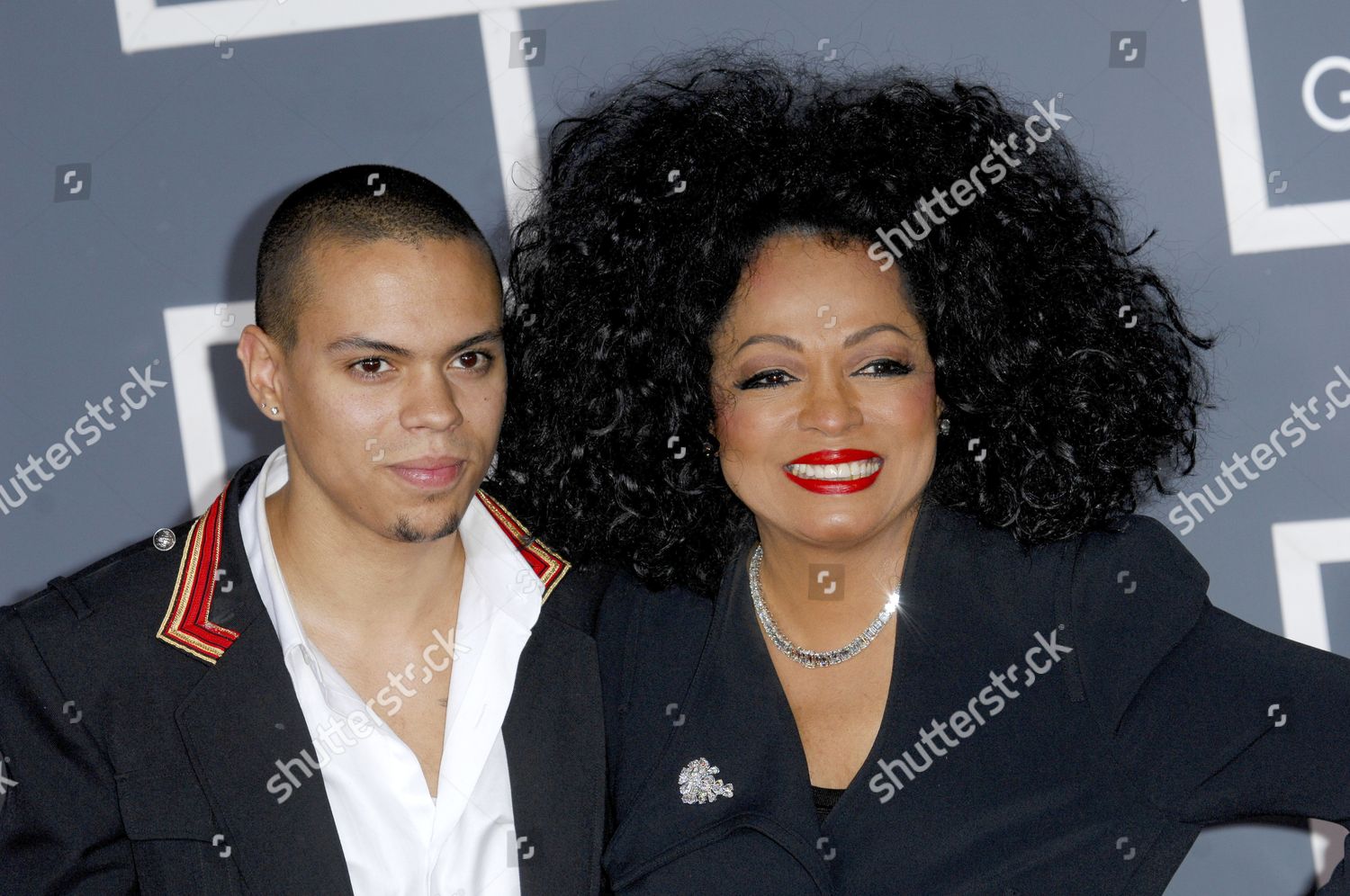 Diana Ross Son Evan Ross Editorial Stock Photo - Stock Image 