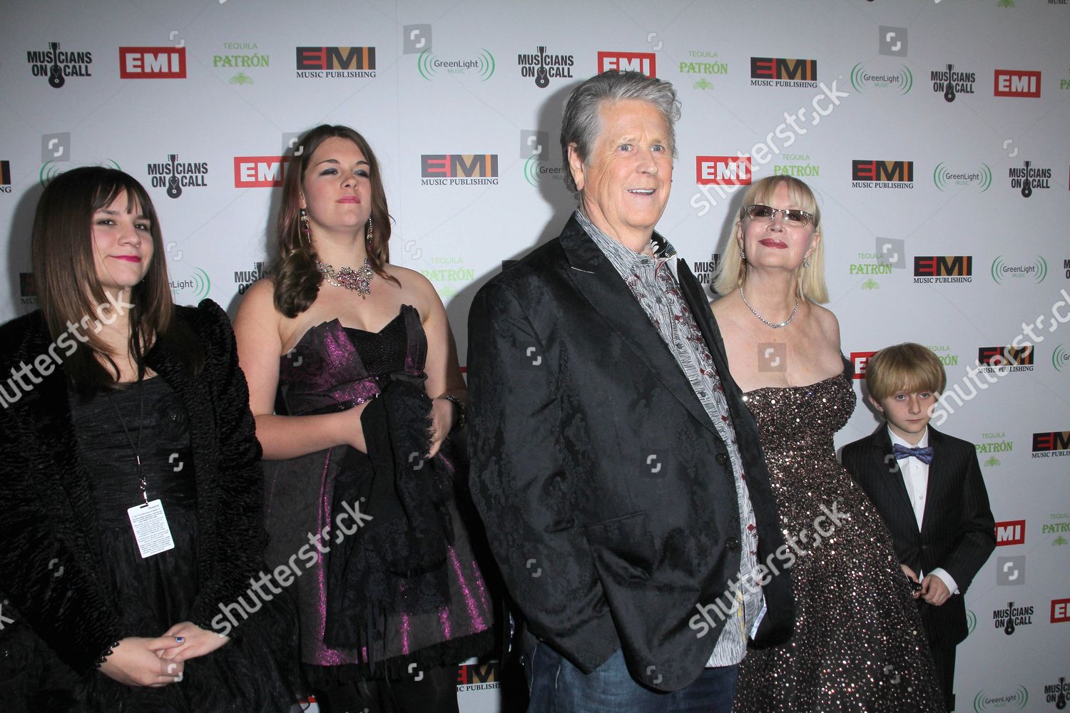 Brian Wilson Family Editorial Stock Photo - Stock Image | Shutterstock