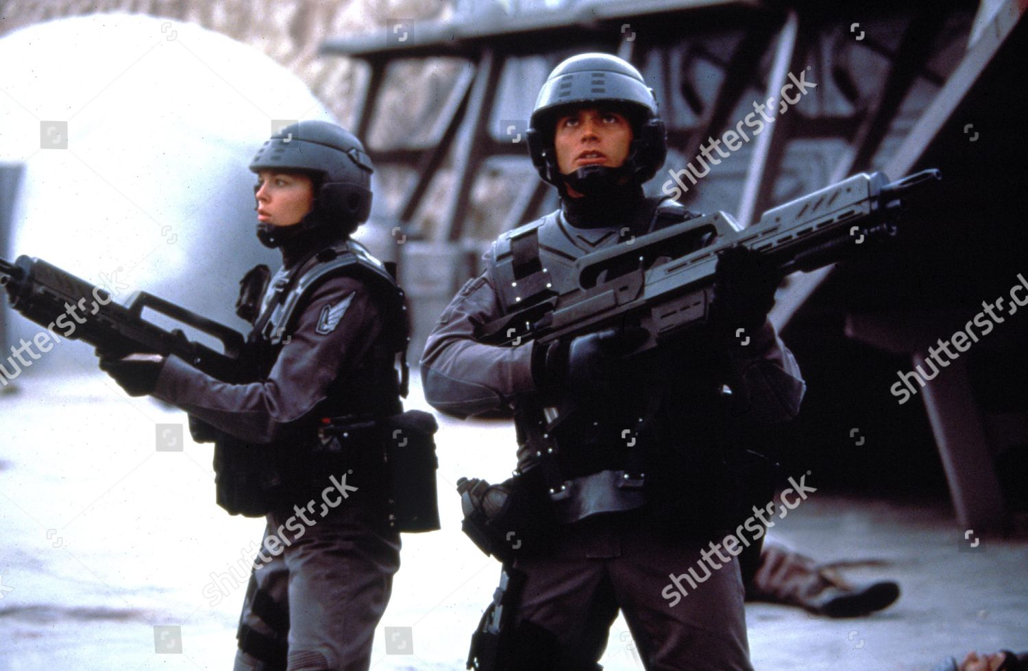 Starship Troopers Dina Meyer Casper Van Editorial Stock Photo - Stock ...