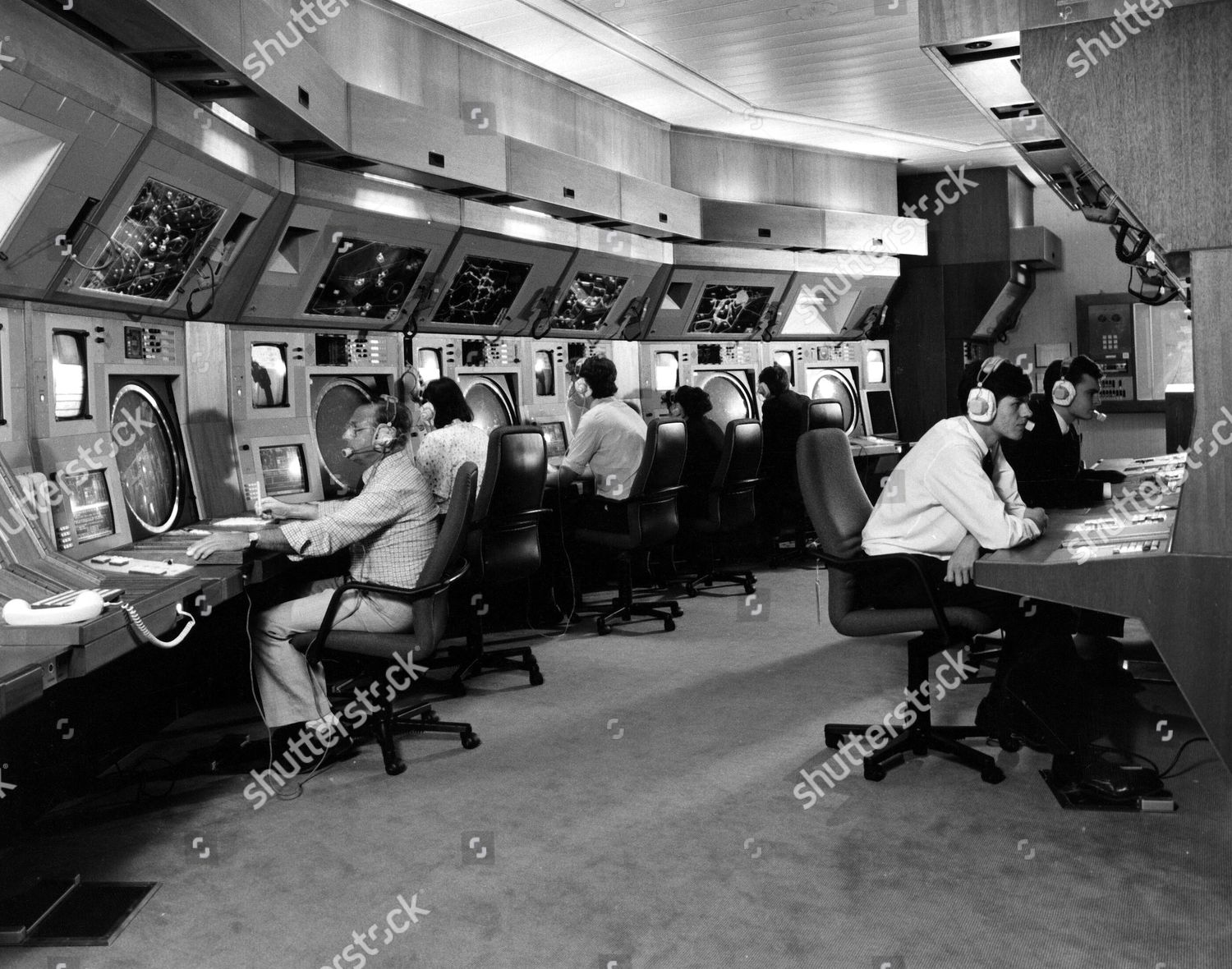 Air Traffic Controllers Work Editorial Stock Photo Stock Image