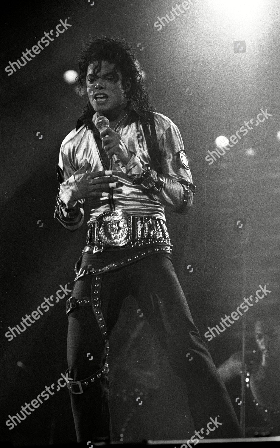 Michael Jackson Concert Wembley London Britain Editorial Stock Photo ...