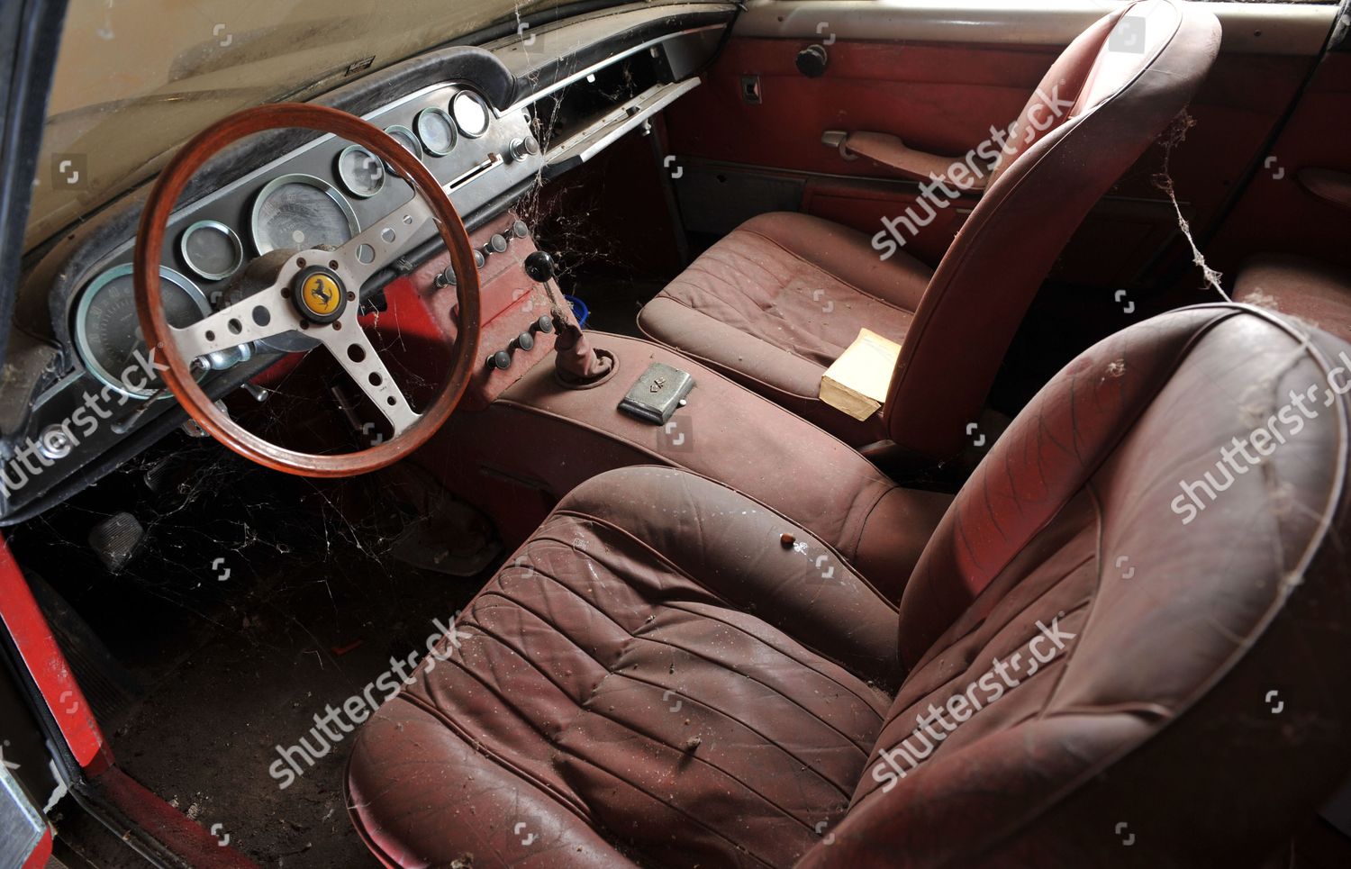 Interior 1961 Ferrari 250 Gte Car Editorial Stock Photo Stock Image Shutterstock