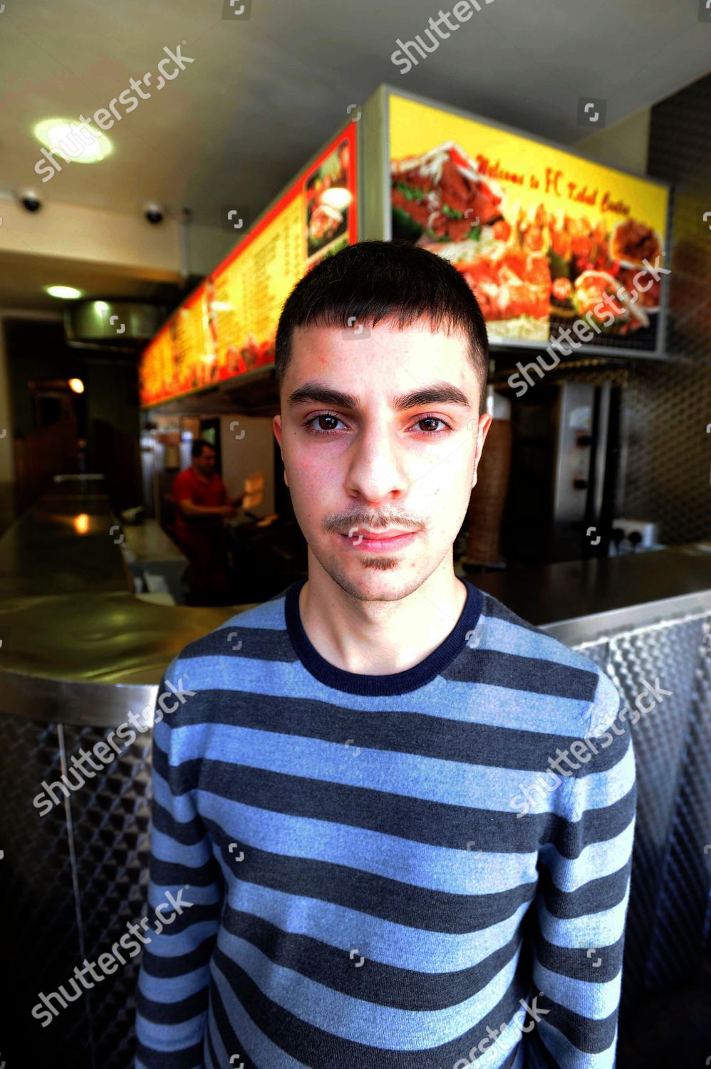 Kebab Shop Worker Burak Ilhan Last Person Editorial Stock Photo Stock Image Shutterstock