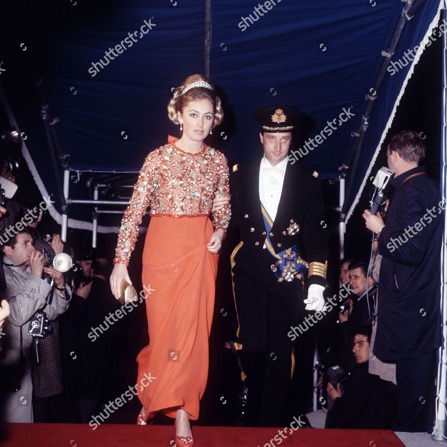 Various Foreign Royals - 1966: стоковое фото