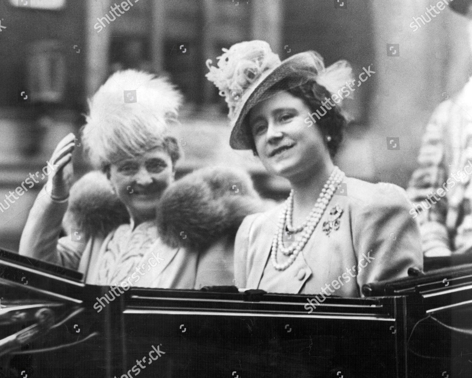 State Visit London 1939 Mme Lebrun Editorial Stock Photo - Stock Image ...