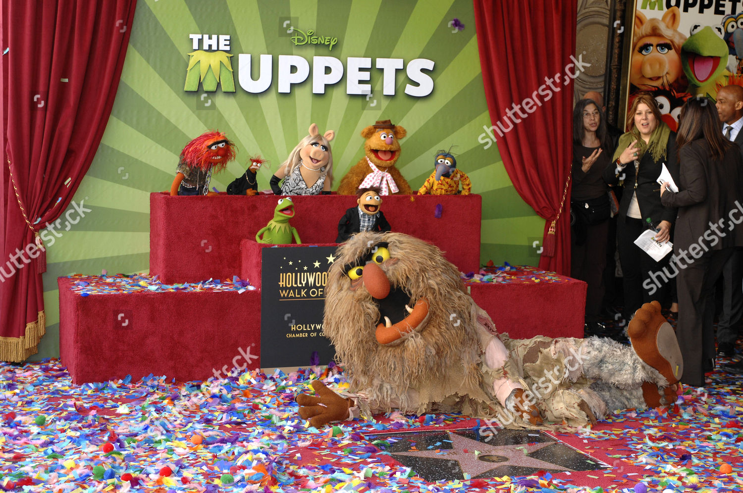Muppets Sweetums Animal Pepe Prawn Miss Editorial Stock Photo Stock