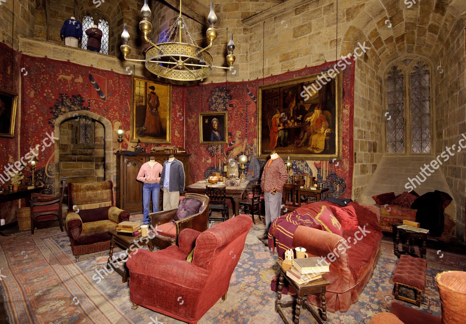 Gryffindor Common Room Editorial Stock Photo Stock Image