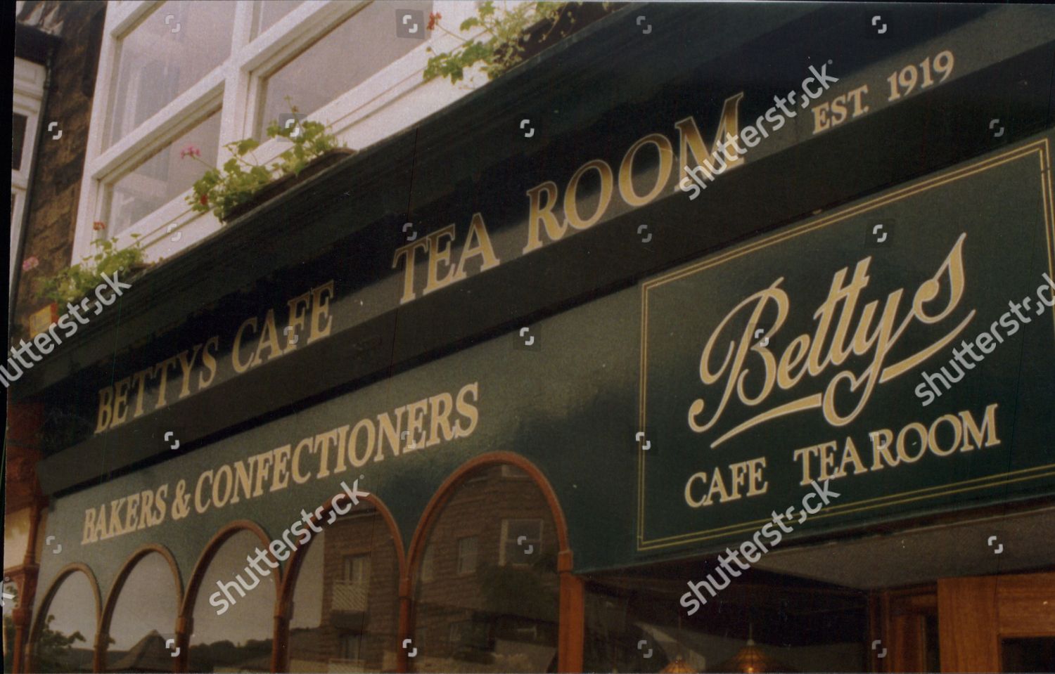 Exterior Bettys Tea Room Ilkley Winner Top Editorial Stock